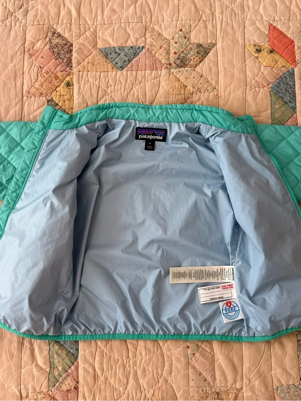 Patagonia Baby Nano Puff Jacket | 3T | Green Quilted PrimaLoft